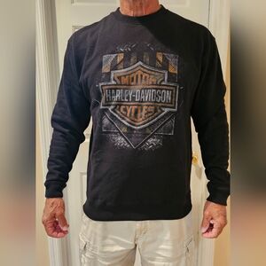Harley-Davidson Black Sweatshirt for Men